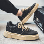 Summer breathable low sneakers, footwear, Korean style - Image 5