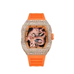Wholesale Cross-border Foreign Trade New Richard Barrel Luminous Waterproof Great Wall Dragon Quartz Watch Men - Image 4
