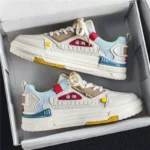 Men's Shoes Autumn New Chinese Style Sports White Shoes Student Versatile Breathable Wear-Resistant Casual Sneakers - Image 2