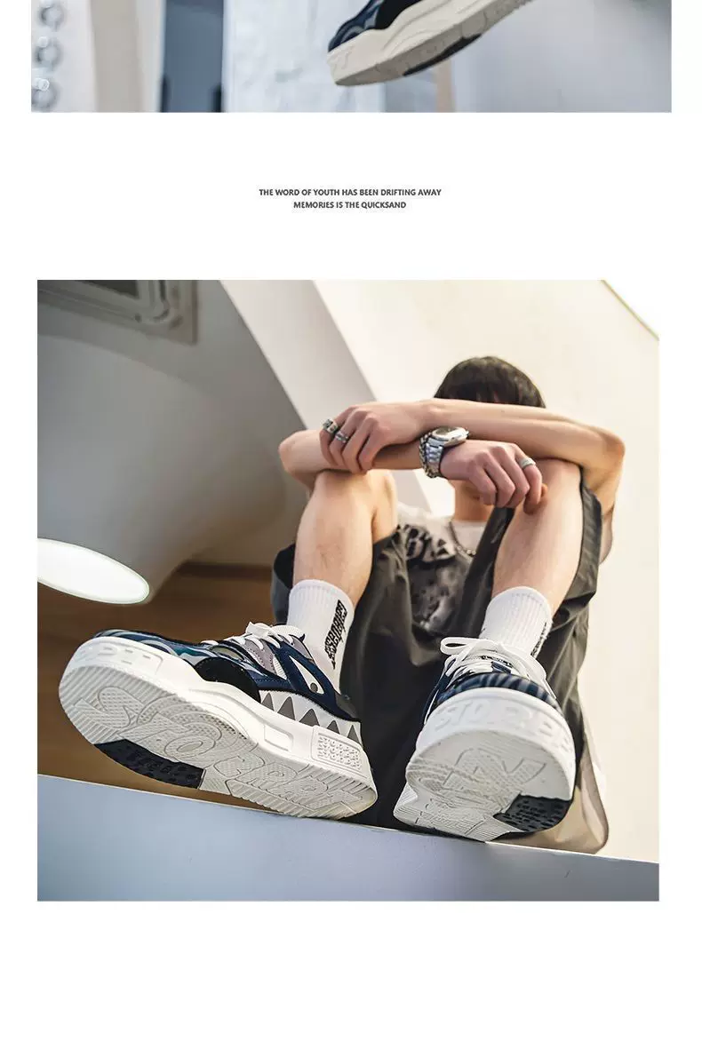 Trendy Brand Men's Shoes Summer Trendy All-match Sports Casual Board Shoes Niche Design Thick Bottom Teenager Trendy Shoes 7 O1CN016kJCsI1fAw8kTo1ai 2216819813967 0 cib