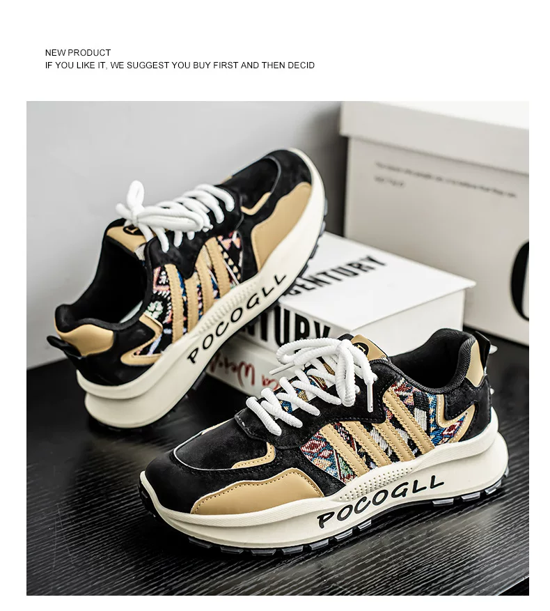 New All-match Running Casual Breathable sneaker Teenager Soft Sole Non-slip Torre Trendy Shoes 15 O1CN016q5Ay31fAwFOHGh7y 2216819813967 0 cib