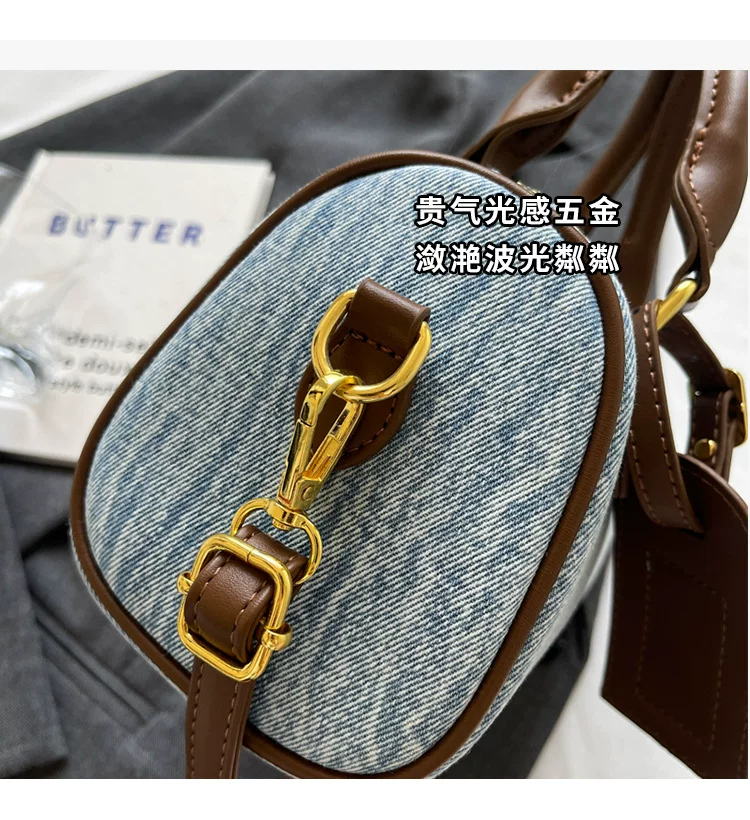 Denim Pillow Bag Women's Retro New Fashion Handbag Casual Easiest for Match Commuting Shoulder Crossbody Bag 7 O1CN017vgozP1twTtv87WZg 2218238345966 0 cib