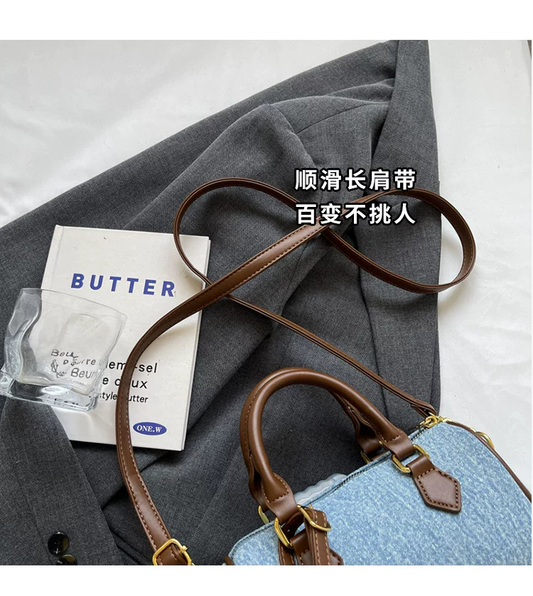 Denim Pillow Bag Women's Retro New Fashion Handbag Casual Easiest for Match Commuting Shoulder Crossbody Bag 6 O1CN01Cqz8701twTtvuoIHj 2218238345966 0 cib