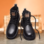 Men’s Casual Non-slip Wear-resistant High-top Martin Boots