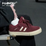 Universal Men's Board Shoes  Spring New Wine Red Sliding American Style Retro All-match Men's Shoes Comfortable Shoes for Men - Image 5
