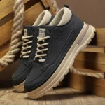 Martin Boots Men's Shoes Spring New Breathable Workwear Shoes Men's Trendy All-match Thick-soled sneaker Casual Sneakers - Image 4