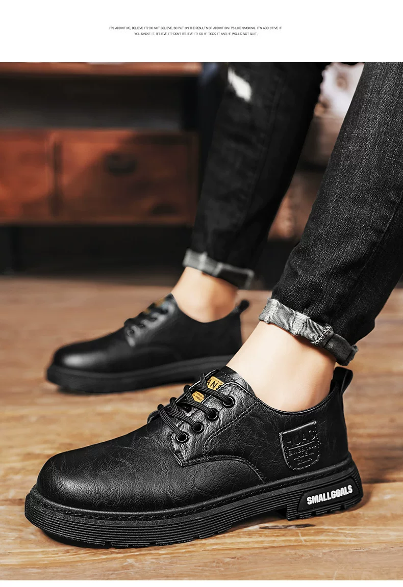 Men's Leather Shoes Autumn and Winter New Frock British Style Casual Business Small Leather Shoes Retro Low-top Big-head Martin Boots 12 O1CN01Ket4n91vHq0GUInTA 2217917426148 0 cib