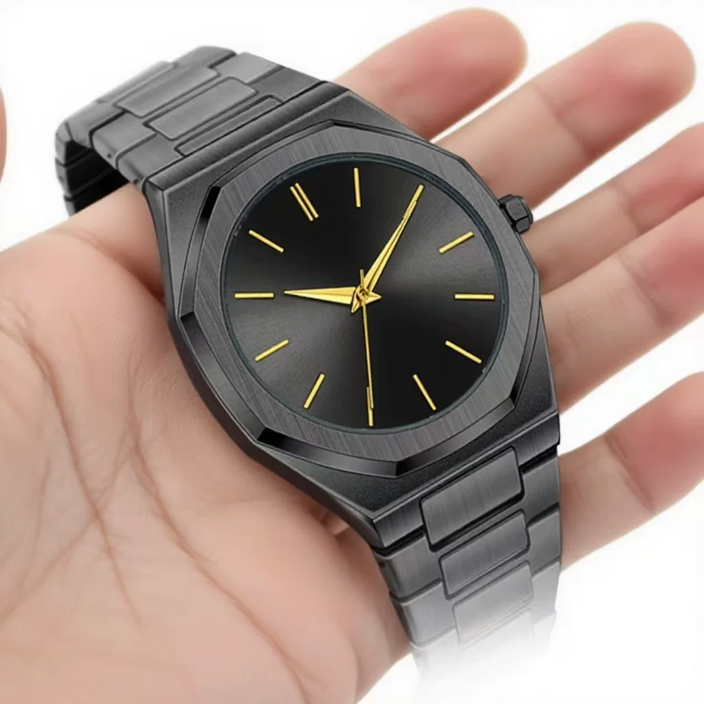 Popular Men's Watch Waterproof Quartz New Butterfly Double Snap Ultra-Thin Watch Fashionable Luminous Thin Model 40 O1CN01Kpn0P11q2CUZFeAo3 941275437 0 cib