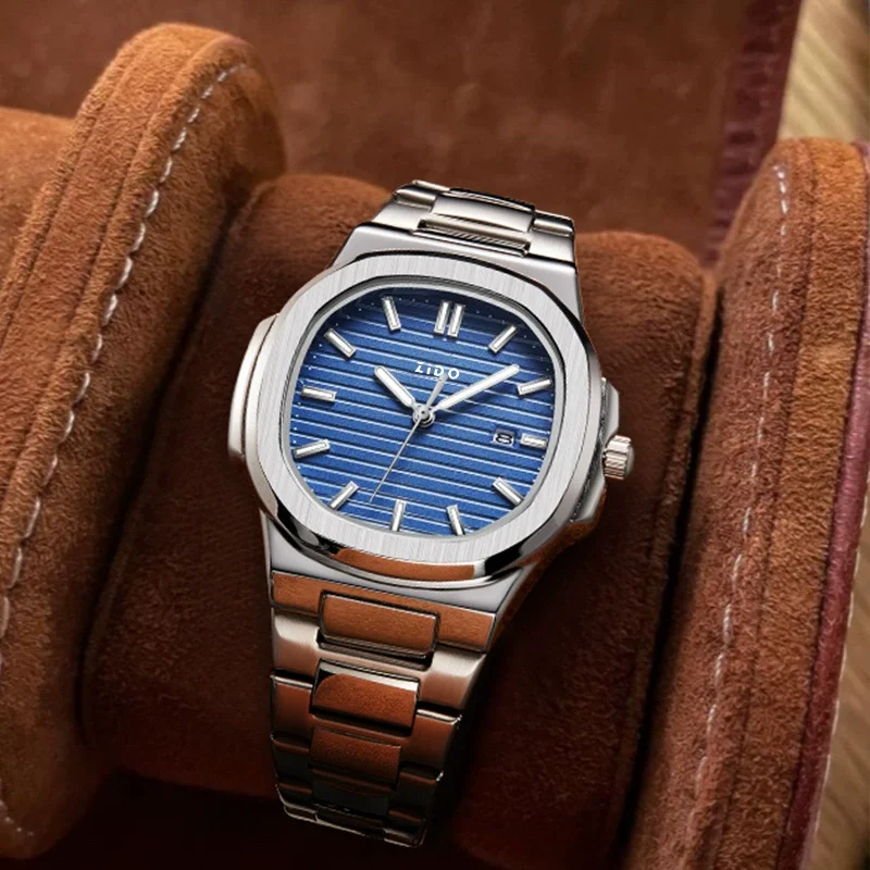 O1CN01OG7YIZ1xvnqbv7rBz_2219545406506-0-cib.webp Zido Nautilus Domineering, Fashionable, High-Looking, Versatile, Accessible Luxury, Fully Automatic Non-Mechanical Luminous Men's Watch - Image 1