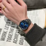 Swiss New Men's Watch Fully Automatic Waterproof Casual High-End Business Dual Calendar Watch Men's Luminous Watch
