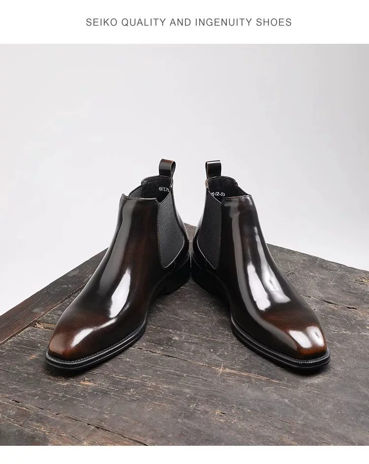 Men's Mid-Top British Style Martin Boots Spring and Autumn Men's Slip-On Work Shoes Square Toe Boots for Men 7 O1CN01PTe0pS1LoyYSSQZ5p 2217524061347 0 cib