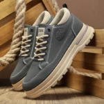 Martin Boots Men's Shoes Spring New Breathable Workwear Shoes Men's Trendy All-match Thick-soled sneaker Casual Sneakers - Image 3