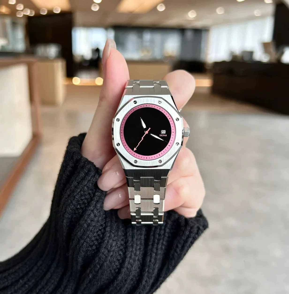 Fashion watches women's hot foreign trade explosions calendar waterproof ins student niche 29 O1CN01aG66f81PLRTQfJAi8 2218131131824 0 cib