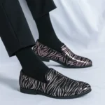 Cross-Border Large Size Beanie Shoes, Loafers, Lazy Shoes, Flat Comfortable British Casual Shoes, Suits, Gentlemen's Formal Leather Shoes