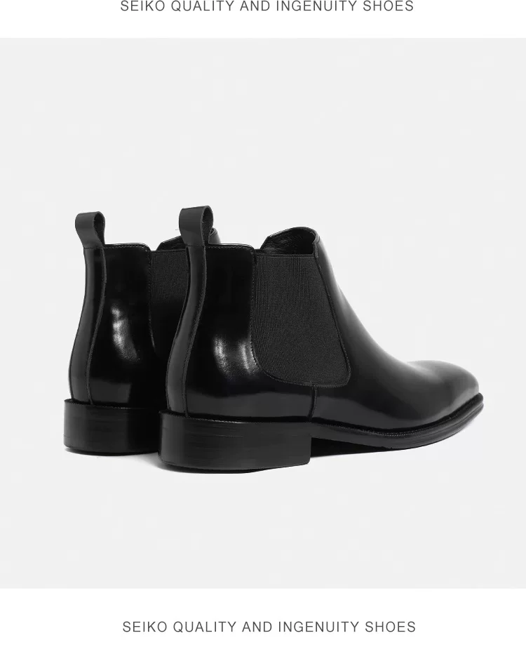 Men's Mid-Top British Style Martin Boots Spring and Autumn Men's Slip-On Work Shoes Square Toe Boots for Men 11 O1CN01e2ZLrR1LoyYRLxi41 2217524061347 0 cib