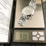 American women's elegant quartz watch Geneva watch alloy strap small three-eye six-pin decorative watch - Image 2