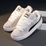 National Trend Niche Spring and Autum Low-Top Comfortable Versatile Casual Retro High-Looking Versatile Casual Bread Shoes for Men - Image 2