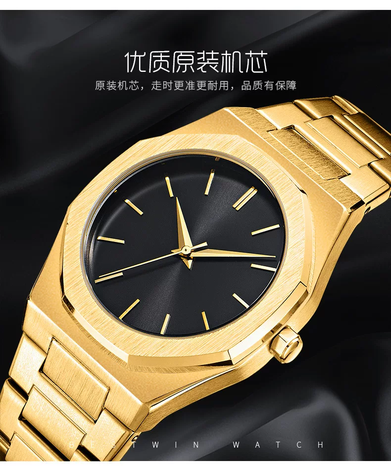 Popular Men's Watch Waterproof Quartz New Butterfly Double Snap Ultra-Thin Watch Fashionable Luminous Thin Model 6 O1CN01fnrpD51q2CPq9drTy 941275437 0 cib