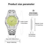 Swiss Men's Watch Normcore Watch Men's High-End Waterproof Niche Watch Watch - Image 4