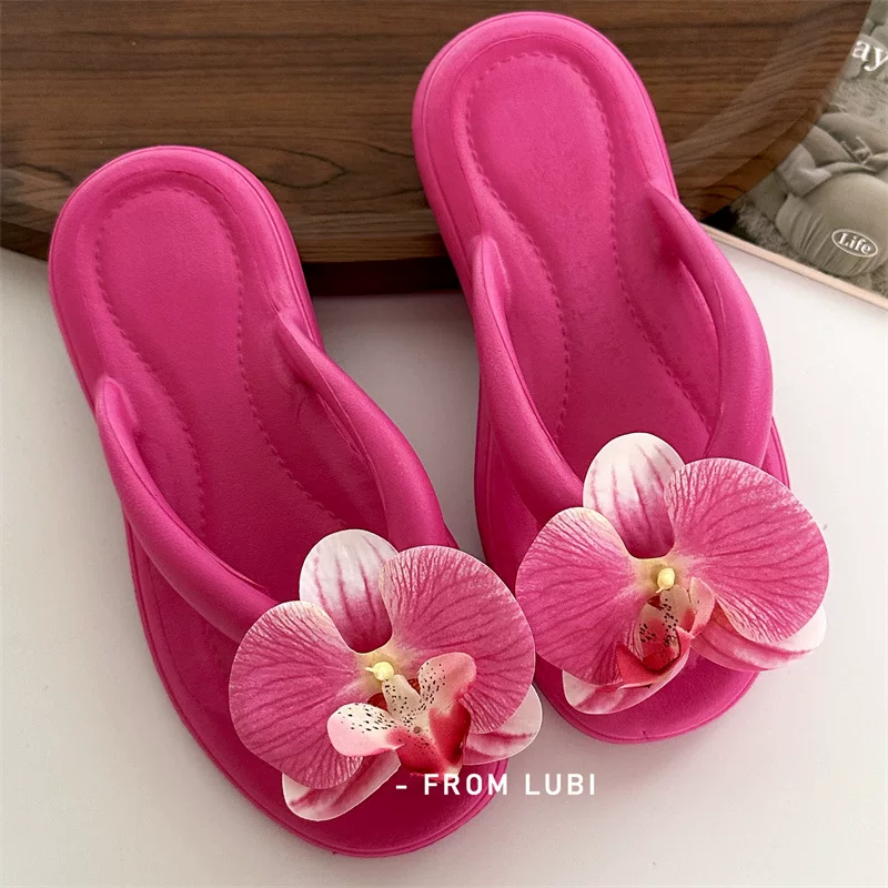 Influencer Picks Ins Phalaenopsis Flip-Flops Women's New Summer Fashion Flats Soft Bottom Beach Slippers 3 O1CN01jZUVif1z4Kqslbja5 2216684996660 0 cib