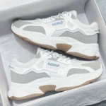 Men's shoes Spring Breathable new trendy all-match deodorant thin mesh sports casual white sneakers fashion shoes - Image 3