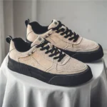 Men's Sneakers Summer New Low-Top Sports Casual Youth Trendy Retro Thick-Soled Training Shoes Wholesale - Image 4