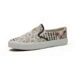 Spring New Color Patchwork Cashew Flower Couple Canvas Shoes Men's Korean Style Fashionable Slip-on Sneakers - Image 5