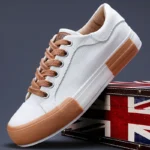 New Summer Men's Shoes Korean Style Versatile Fashion Trbottomyy Casual Men's Canvas Shoes Flats Low-Cut Sneakers for Men