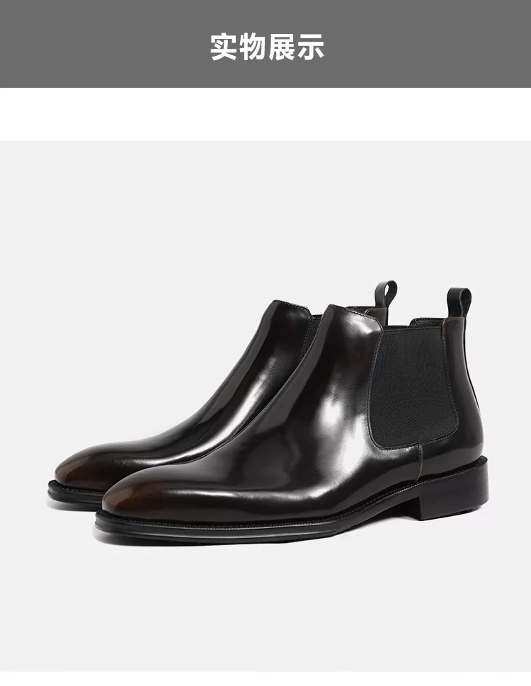 Men's Mid-Top British Style Martin Boots Spring and Autumn Men's Slip-On Work Shoes Square Toe Boots for Men 4 O1CN01uBZAmd1LoyYRajt82 2217524061347 0 cib