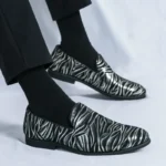 Cross-Border Large Size Beanie Shoes, Loafers, Lazy Shoes, Flat Comfortable British Casual Shoes, Suits, Gentlemen's Formal Leather Shoes - Image 3