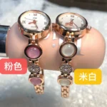 New high-grade fashionable women's watch student ins style waterproof Electronic all-match quartz watch - Image 2