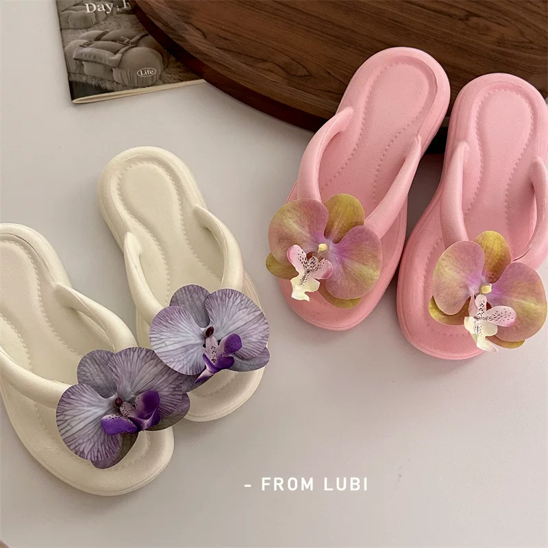 Influencer Picks Ins Phalaenopsis Flip-Flops Women's New Summer Fashion Flats Soft Bottom Beach Slippers 5 O1CN01vuKYG71z4KqswQWLb 2216684996660 0 cib