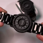 Sabr Arabic Numeral Magnetic Bead Pointer with Scale Personalized Mirrorless Black Technology Men's Quartz Watch - Image 2