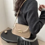 High-end French Style Fashionable Design Underarm Shoulder Bag Women's New All-match Retro Retro Shoulder Bag - Image 2