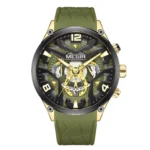 MEGIR new men's silicone strap multi-functional creative dial fashion sports watch wholesale wrist watch - Image 5