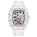 ZIDO Brand Casual Fashion Sports Automatic Quartz Hollow Luminous Waterproof Barrel 1702 Men's Watch - Image 5