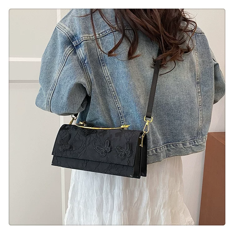 Bags Bag New Mori Sweet Girl Fashion Lace Butterfly Stylish Shoulder Chain Small Square Bag Trendy 41 O1CN016g2rLn2JSsMyZ6p65 4029749421 0 cib