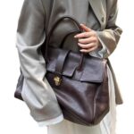 High-end Sense Official Document Tote Bag Women's New Style Large Capacity Computer Handbag Lazy Style Commuter Bag - Image 5