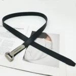 New Paris Bottle Opener Belt Men and Women High-end All-match Length Adjustable Belt Women's Trendy High Street Free - Image 2