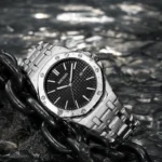 MEGIR new men's classic business steel band watch wholesale waterproof luminous calendar watch - Image 4