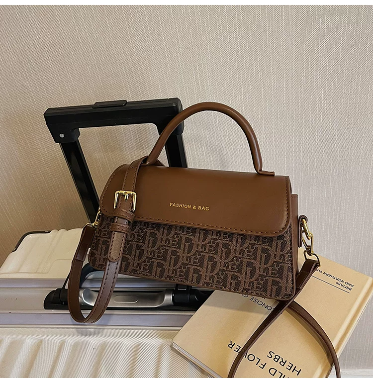 Bags Fashionable Women's Handbags with Stylish Letter Print Shoulder Bags Cross-Border New Casual Simple Crossbody Bags Hot-Selling Women's Bags 25 O1CN01IHlnSC1TAgX9i7DMV 2217615692342 0 cib