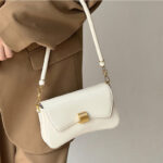 Baguette Bag  New Simple Casual Solid Color Underarm Women's Bag Urban Style All-match Crossbody Women's Bag - Image 4