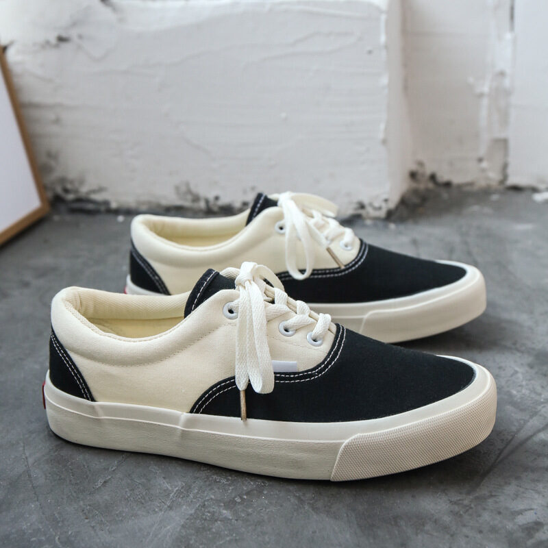 Dou Chuan New Canvas Shoes Women Cashew Flower Checkerboard Low Top Couple Men's and Women's Shoes Retro Women's Board Shoes Wholesale 52 IMG_8971