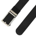 Student Canvas Belt Punch-free Alloy Toothless Automatic Buckle Belt Casual Trendy All-match Men's Belt - Image 2
