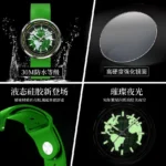 Guberson Earth Men's Watch Waterproof Luminous Quartz Watch Live Broadcast Export Hot Item - Image 2