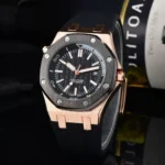 Foreign Trade Hot Model a Swiss High-End Men's Quartz Watch Men's All-Steel Sports Watch Micro-Business Goods - Image 2