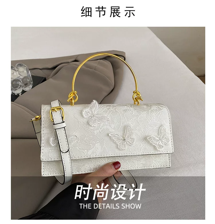 Bags Bag New Mori Sweet Girl Fashion Lace Butterfly Stylish Shoulder Chain Small Square Bag Trendy 3 O1CN01RDTgUB2JSsMvnKnFS 4029749421 0 cib