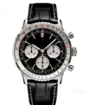 cross-border new men's business quartz 6-pin full-function belt watch - Image 3