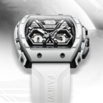 Mark Waffee Mark Fairwhale Brand Watch Men's Multi-function Cool Three-eye Explosion Elegant Quartz Watch - Image 3