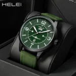 HELEI HELE Cross-border New Large Dial Quartz Watch Men's Sports Wind Pilot Series Watch Wholesale